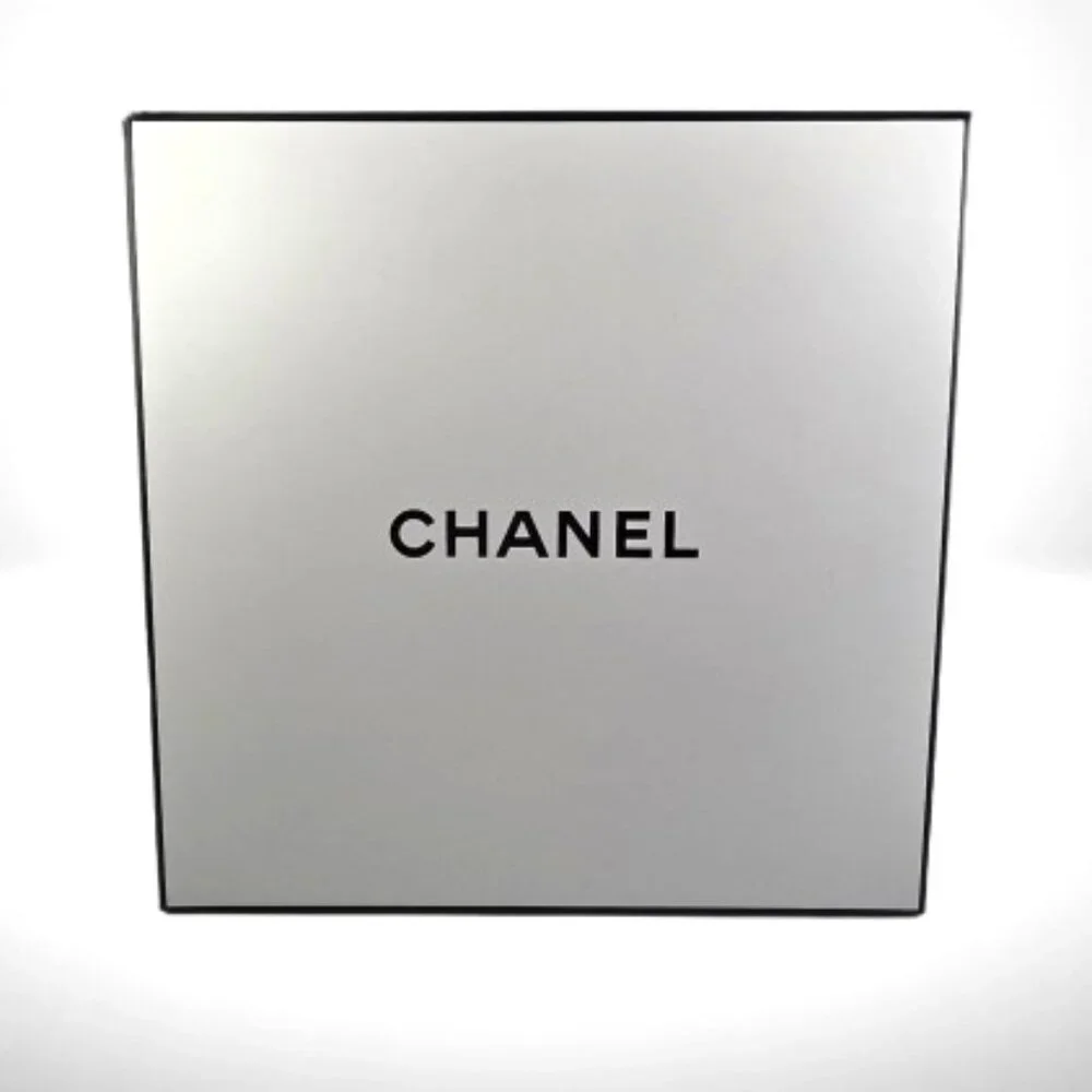 CHANEL Gift Box Set (White Lid/Black Base) + Insert - New
